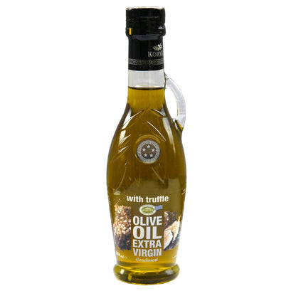 KORVEL Greek Extra Virgin Olive Oil with Truffle - 8.45 fl oz (250ml) - 2 Pack